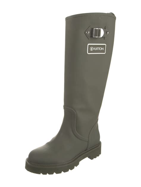 louis vuitton rain boots price|louis vuitton thigh boots.